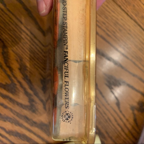 Fanciful Flowers rubber stamp set - Picture 4 of 4